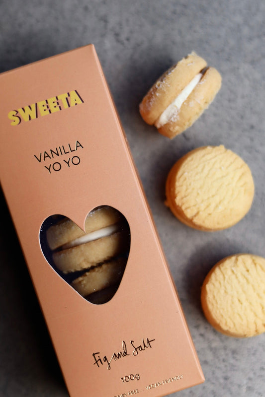 Biscuits - Vanilla Yo Yo (GF) 100g