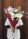 Load image into Gallery viewer, The Garnet Christmas Florist Choice Bouquet
