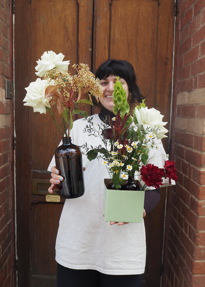 The Yuletide Posy Jars