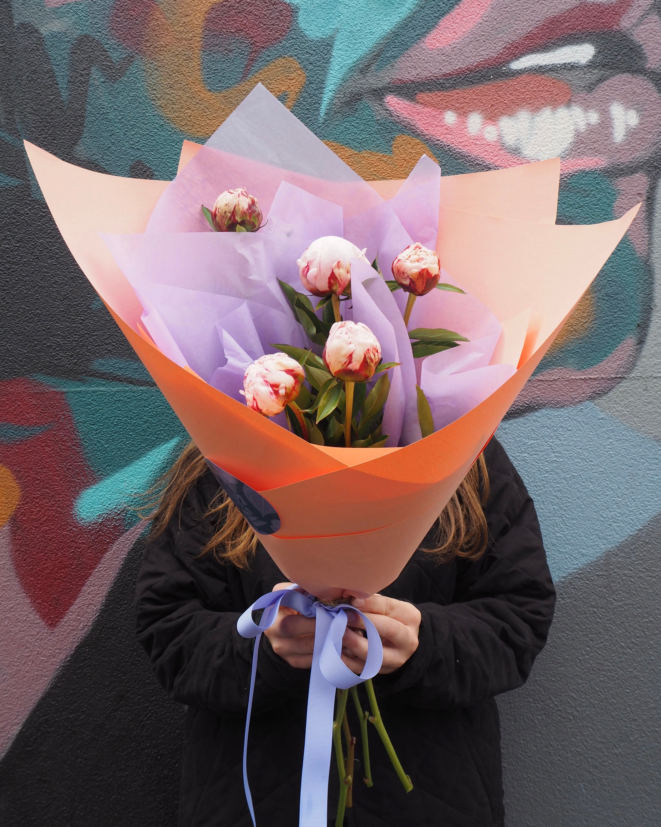 Light Pink Peony Market Bunch