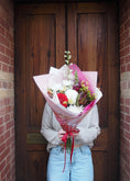 Load image into Gallery viewer, The Garnet Christmas Florist Choice Bouquet
