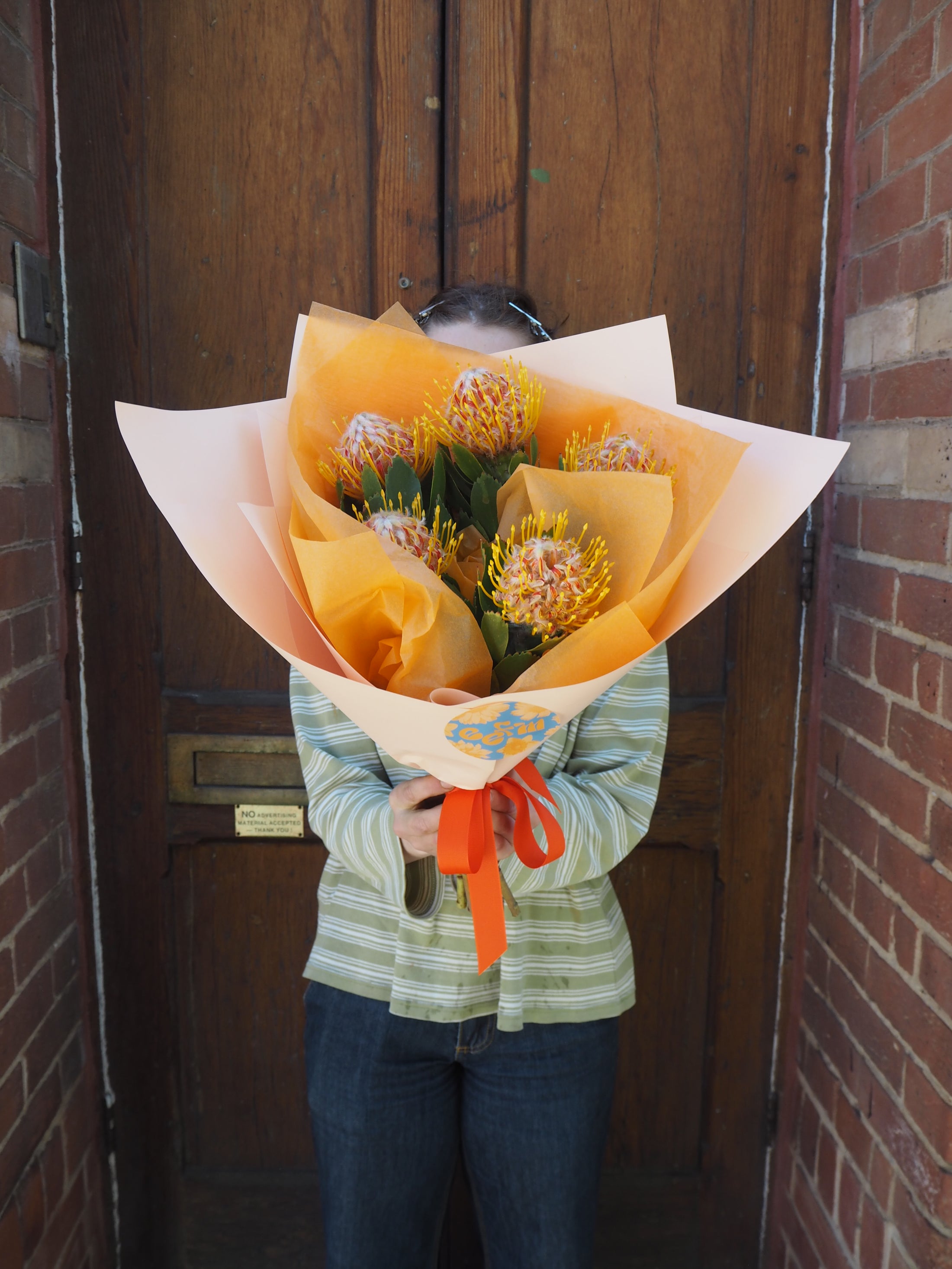 Locally Grown Pincushion Market Bunch