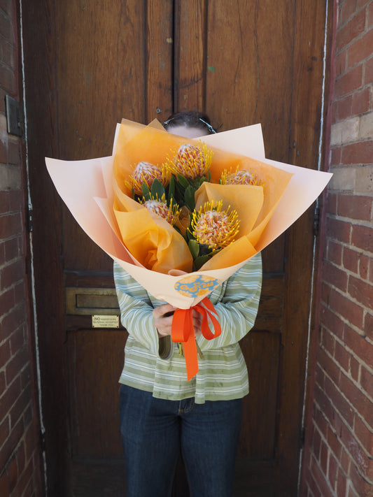 Locally Grown Pincushion Market Bunch