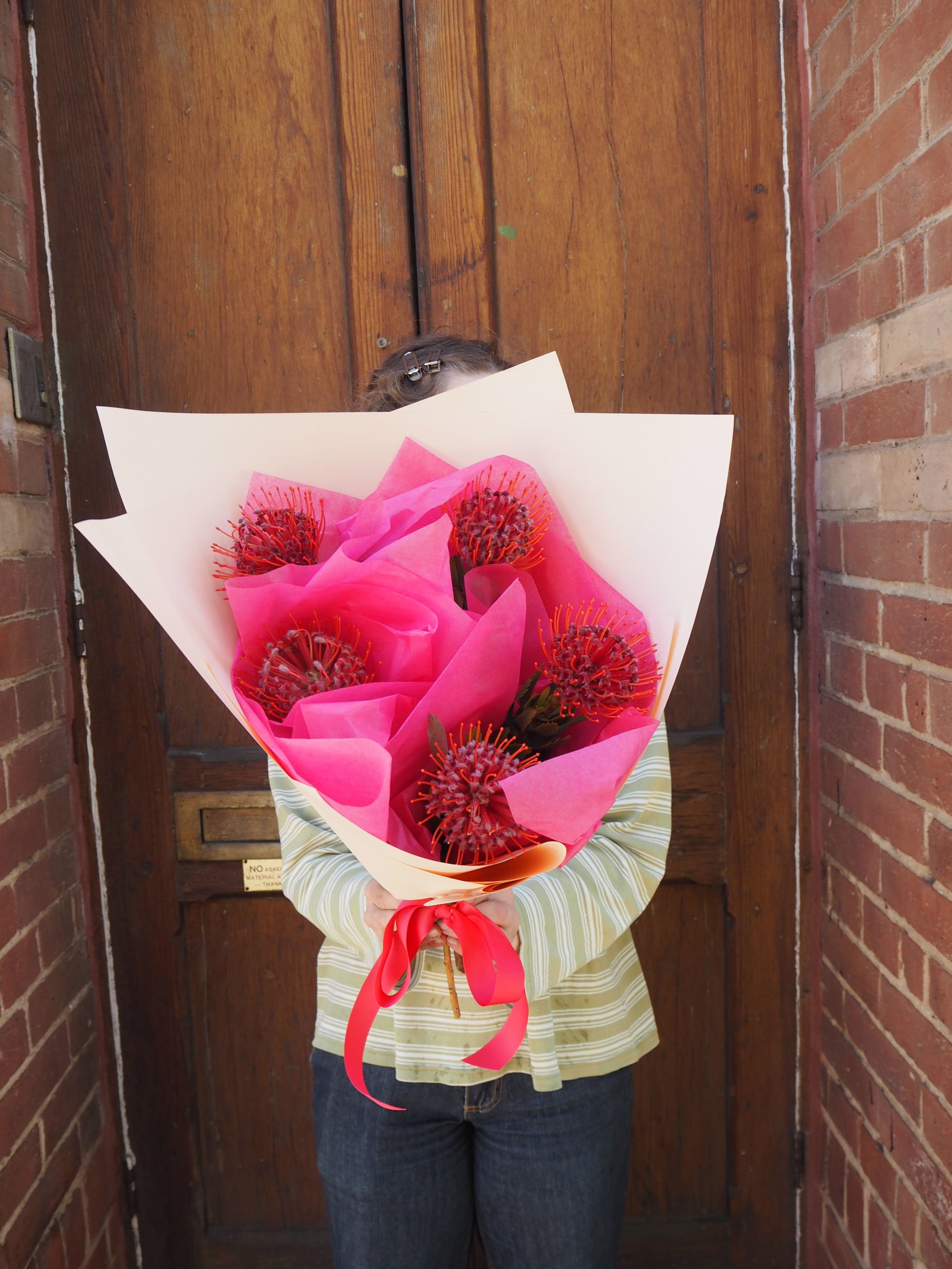 Locally Grown Pincushion Market Bunch