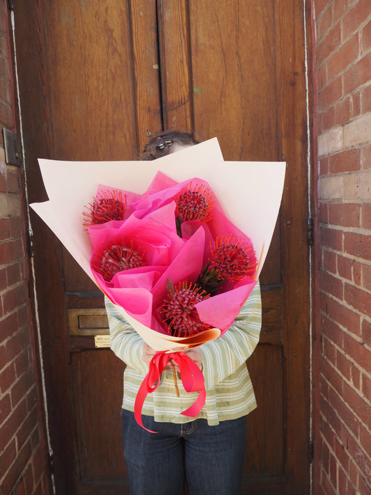 Locally Grown Pincushion Market Bunch