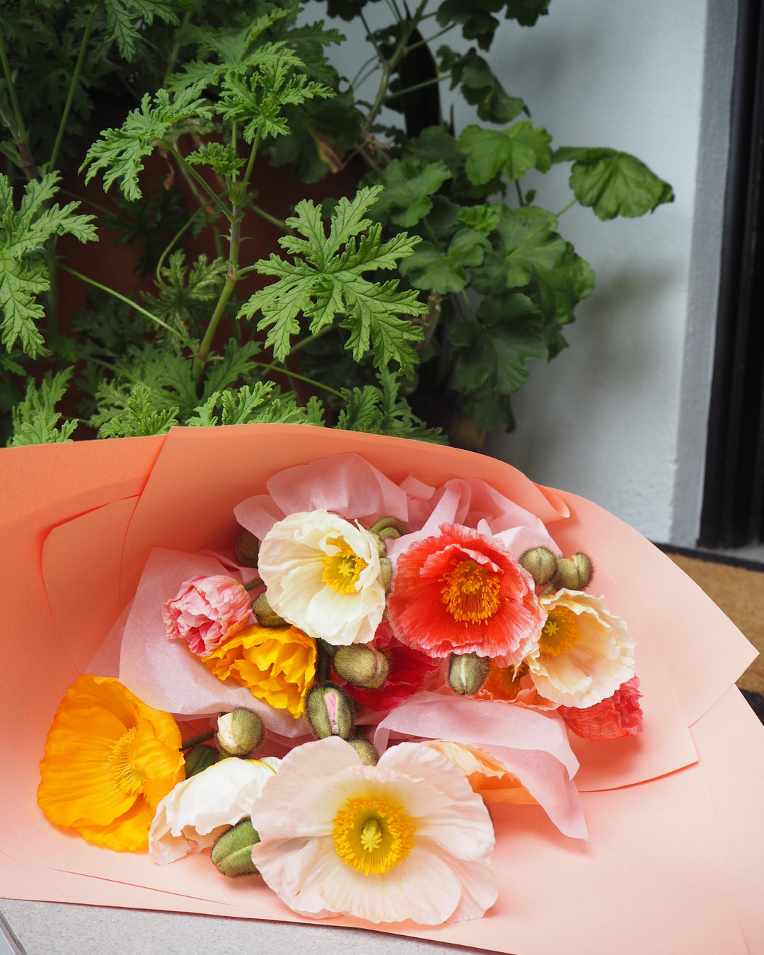 The Locally Grown Poppy Market Bunch