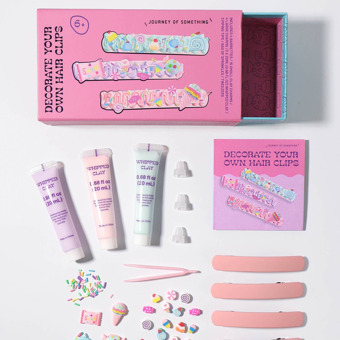 Decorate Your Own Hair Clips