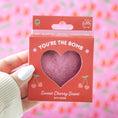 Load image into Gallery viewer, You're the Bomb Cherry Heart Valentine's Day Bath Bomb
