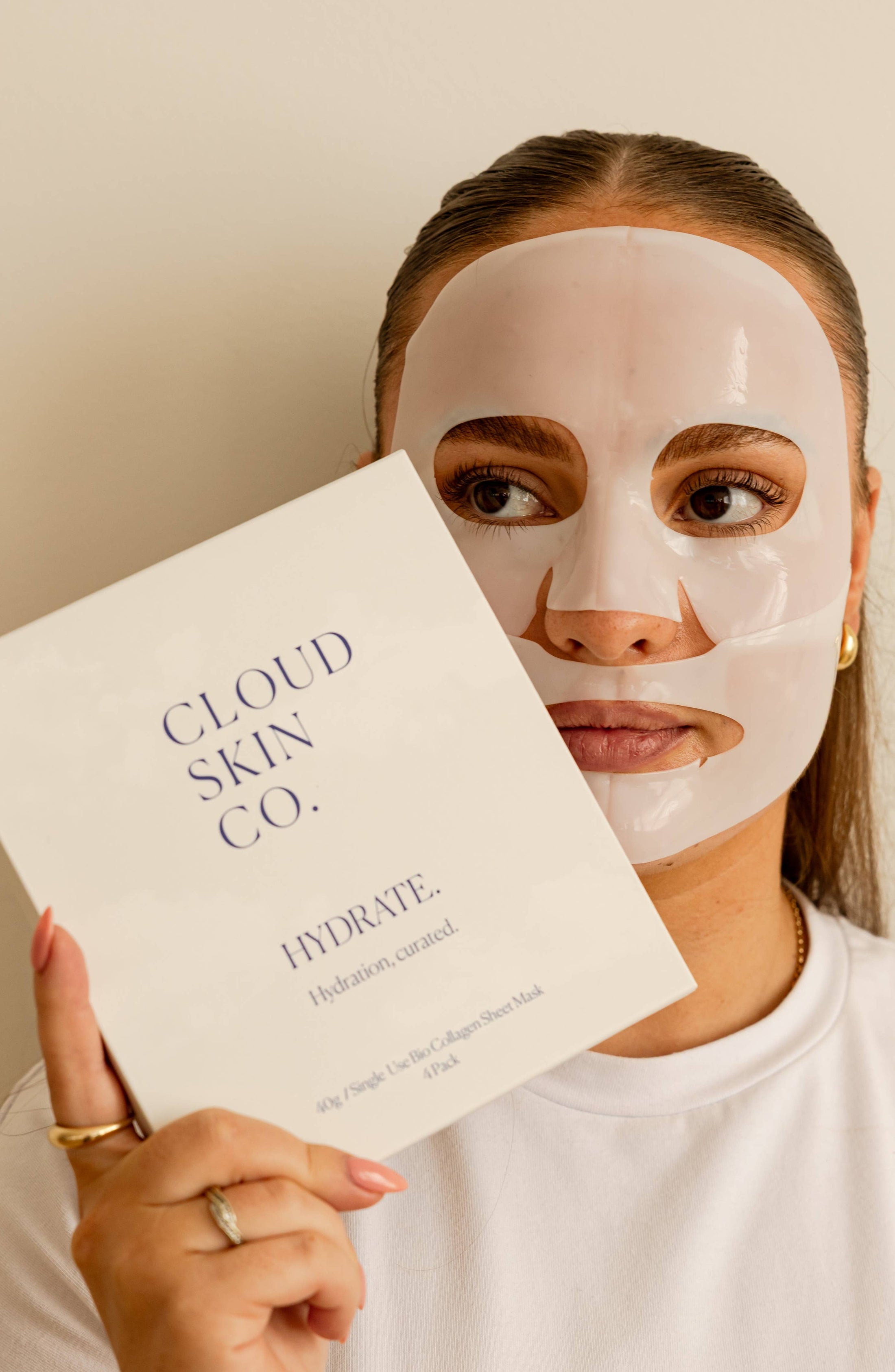Cloud Skin Co Bio Collagen Sheet Mask (4 Pack) CSCH4PK