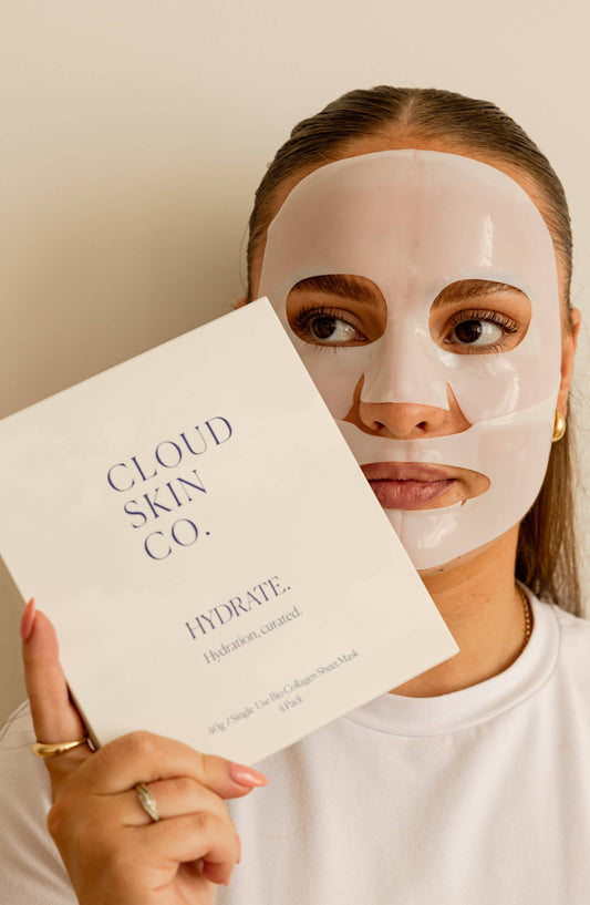 Cloud Skin Co Bio Collagen Sheet Mask (4 Pack) CSCH4PK