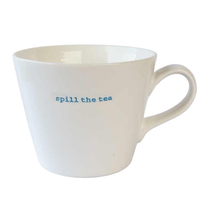 D & A Home Australia Pty Ltd Spill the Tea  Porcelain Mug - Keith Brymer Jones KBJ-0850