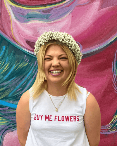 East End Flower Market Baby's Breath Flower Crown