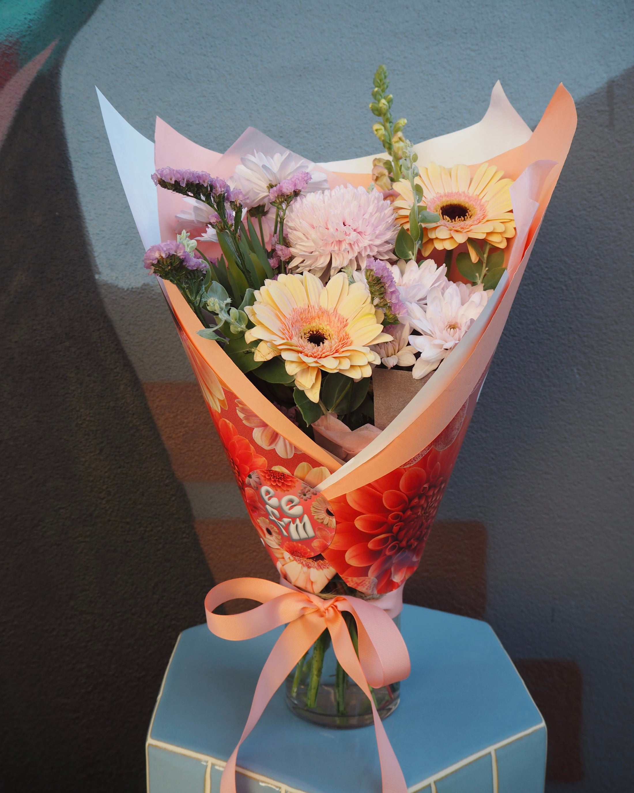 East End Flower Market Bambini / Vase Pastel Florist Choice Bouquet