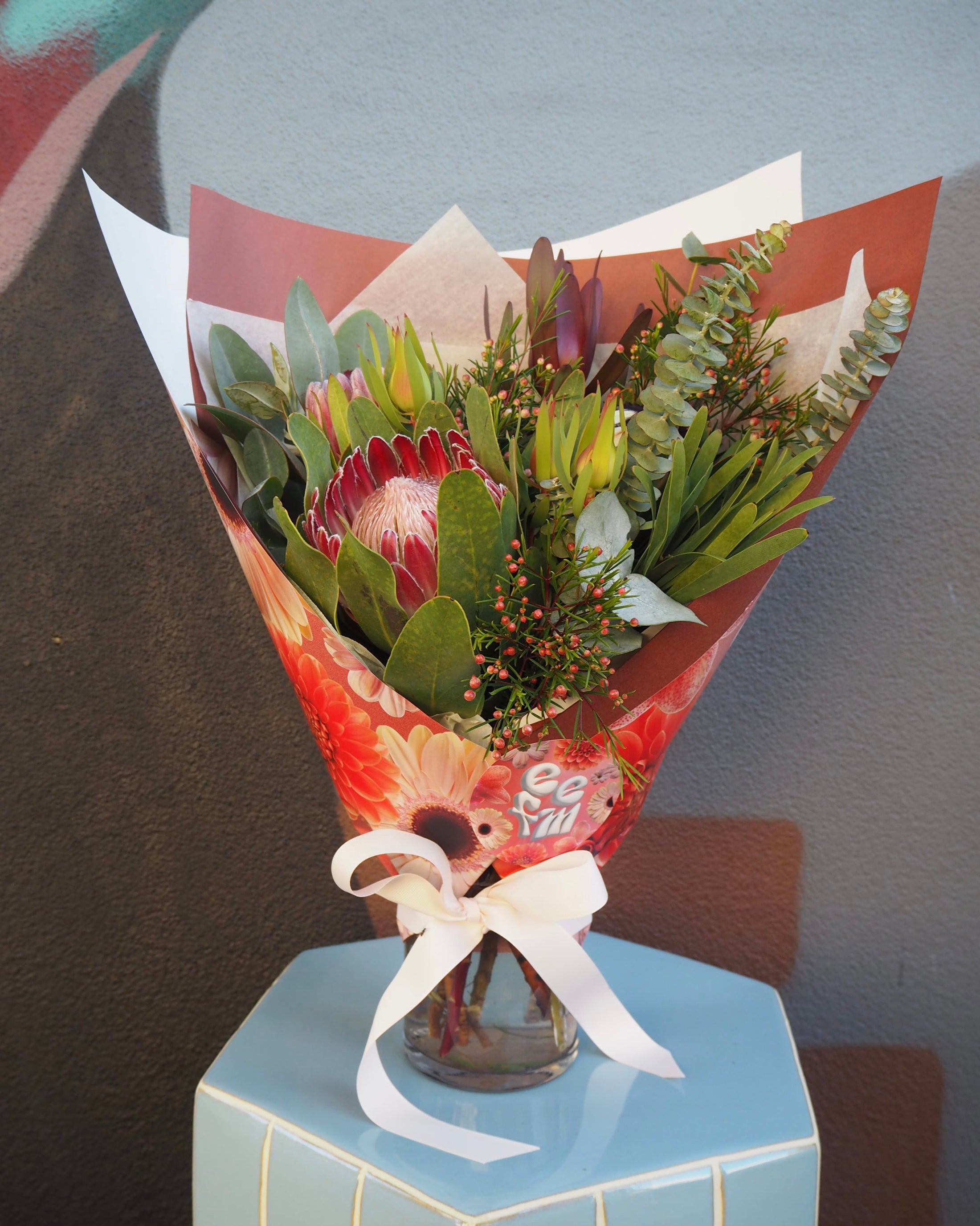 East End Flower Market Bambini / Vase Wild Florist Choice Bouquet