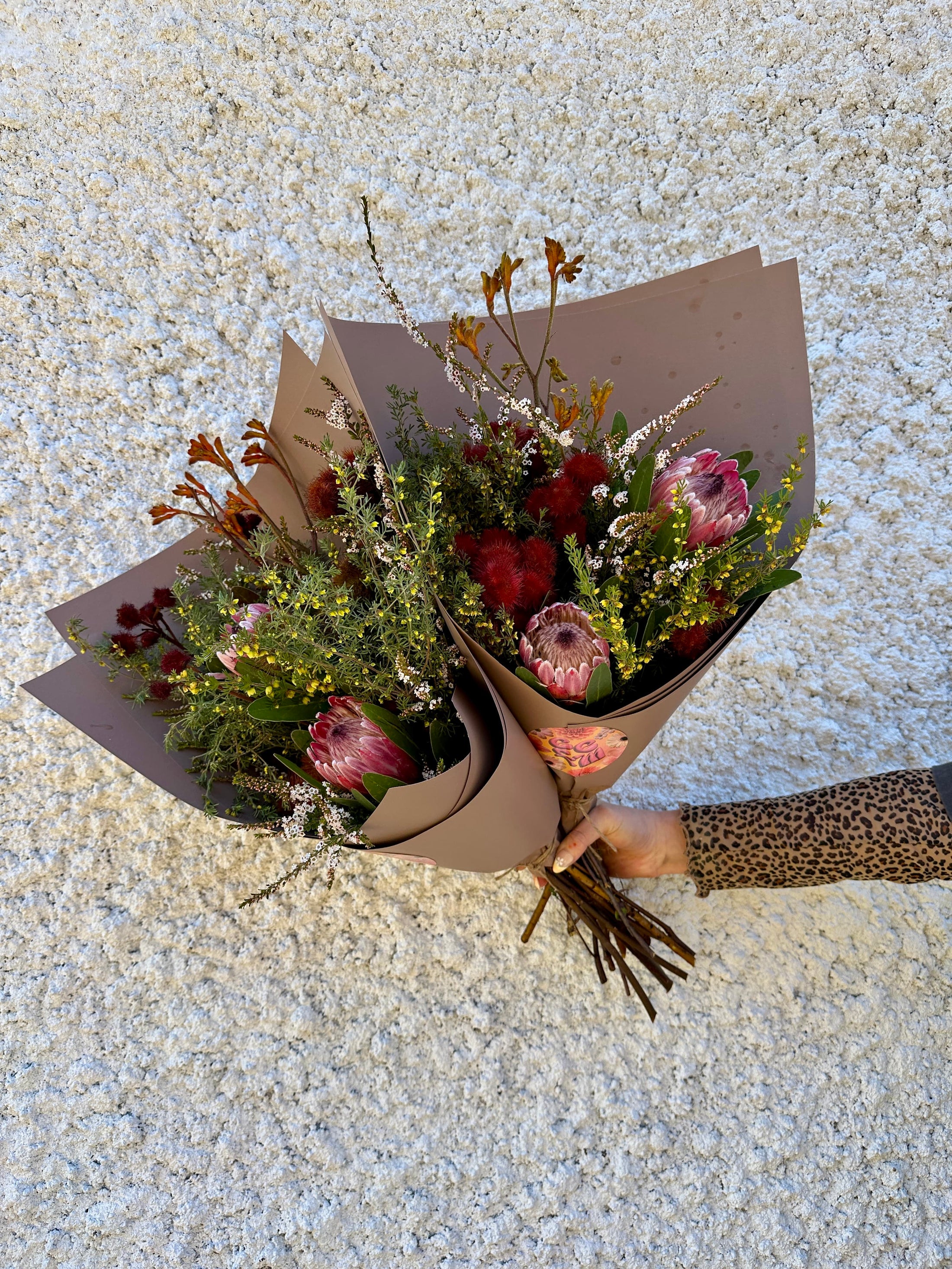 East End Flower Market Bixia & Boronia Market Bunch