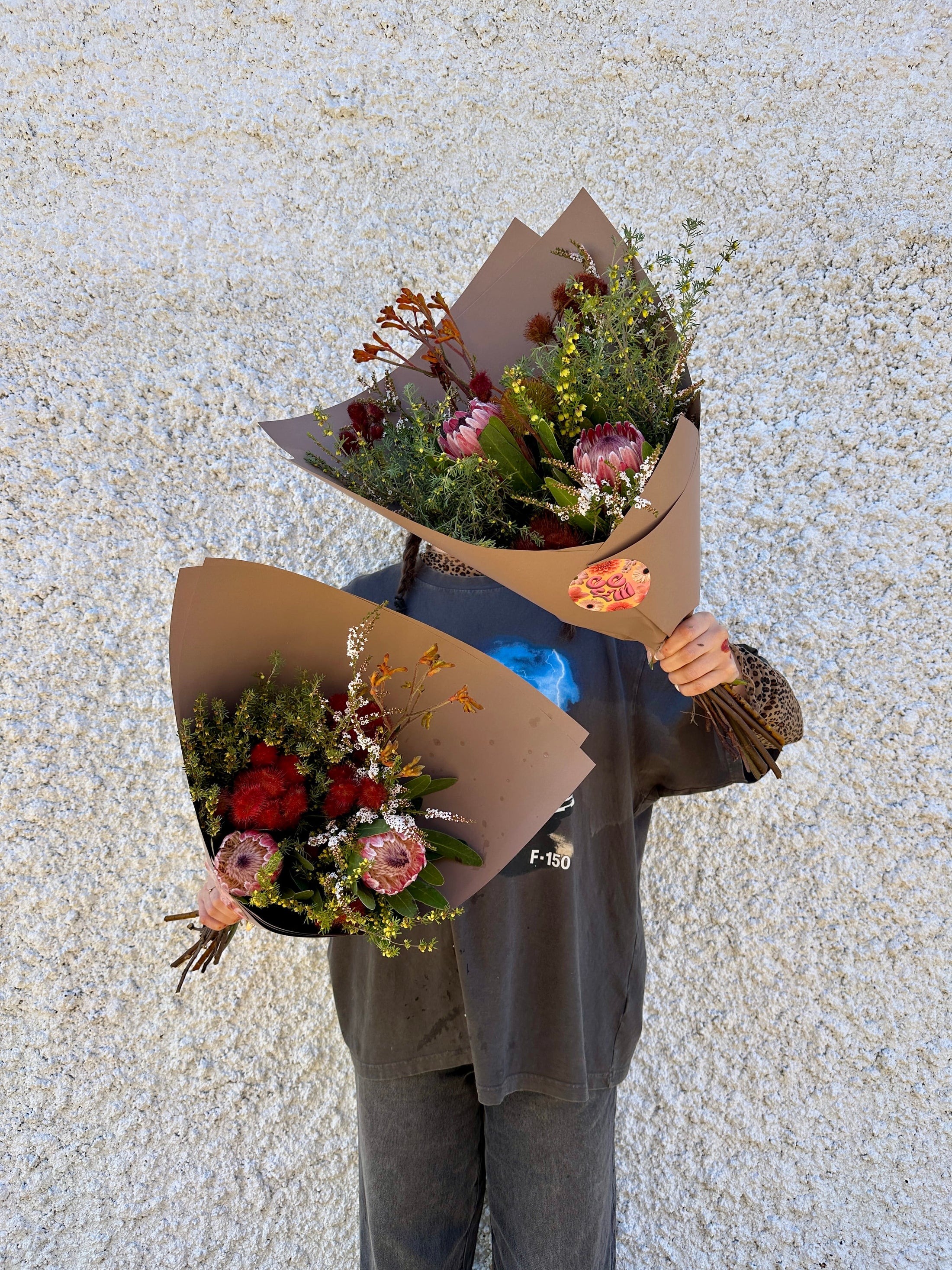 East End Flower Market Bixia & Boronia Market Bunch