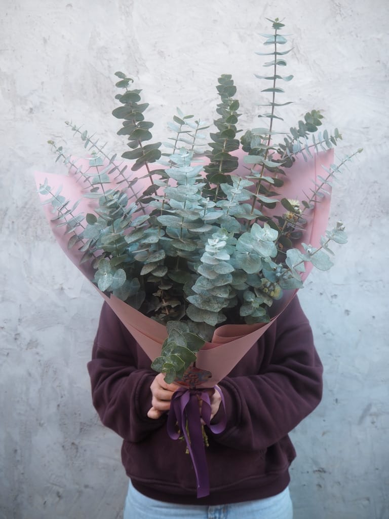 East End Flower Market Blue Gum Weekend Foliage Market Bunch