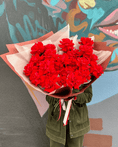Load image into Gallery viewer, East End Flower Market Bouquet / Two Dozen / Red Bellus Roses
