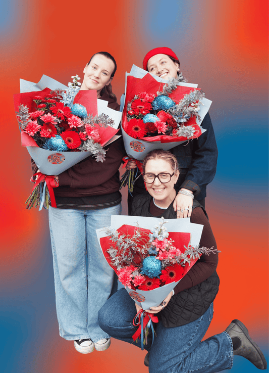 East End Flower Market Cherry Cola Florist Choice Bouquet
