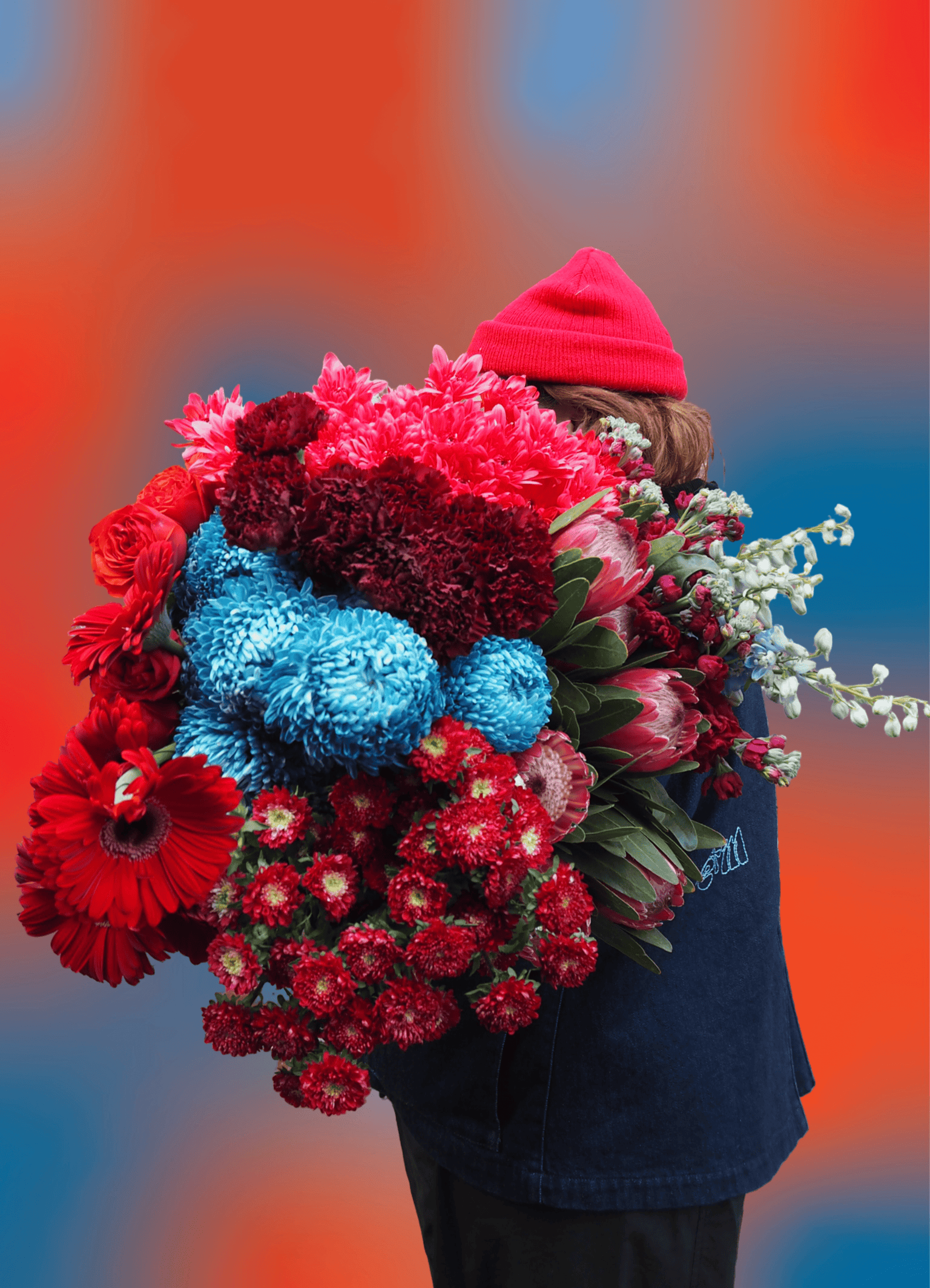 East End Flower Market Cherry Cola Florist Choice Bouquet