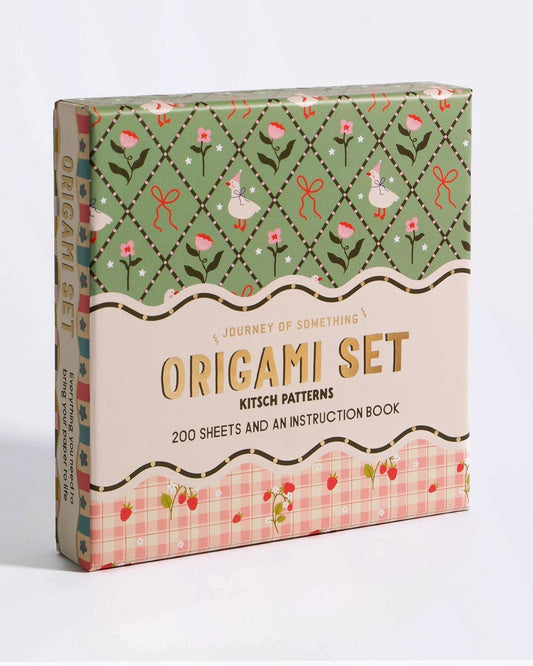 East End Flower Market Origami Set - Kitsch Patterns Decor