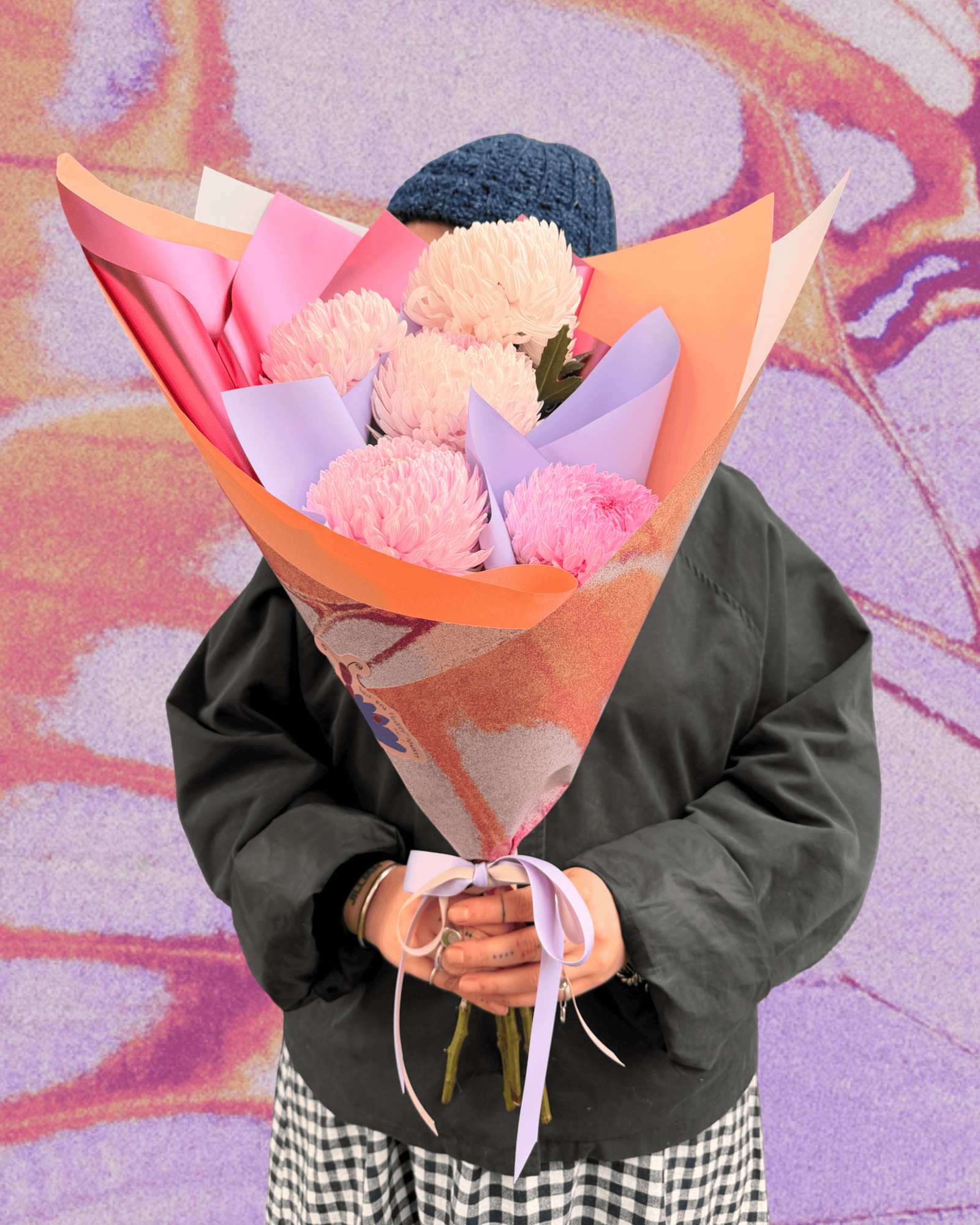 East End Flower Market The Pink Mariposa Mum Market Bunch Decor