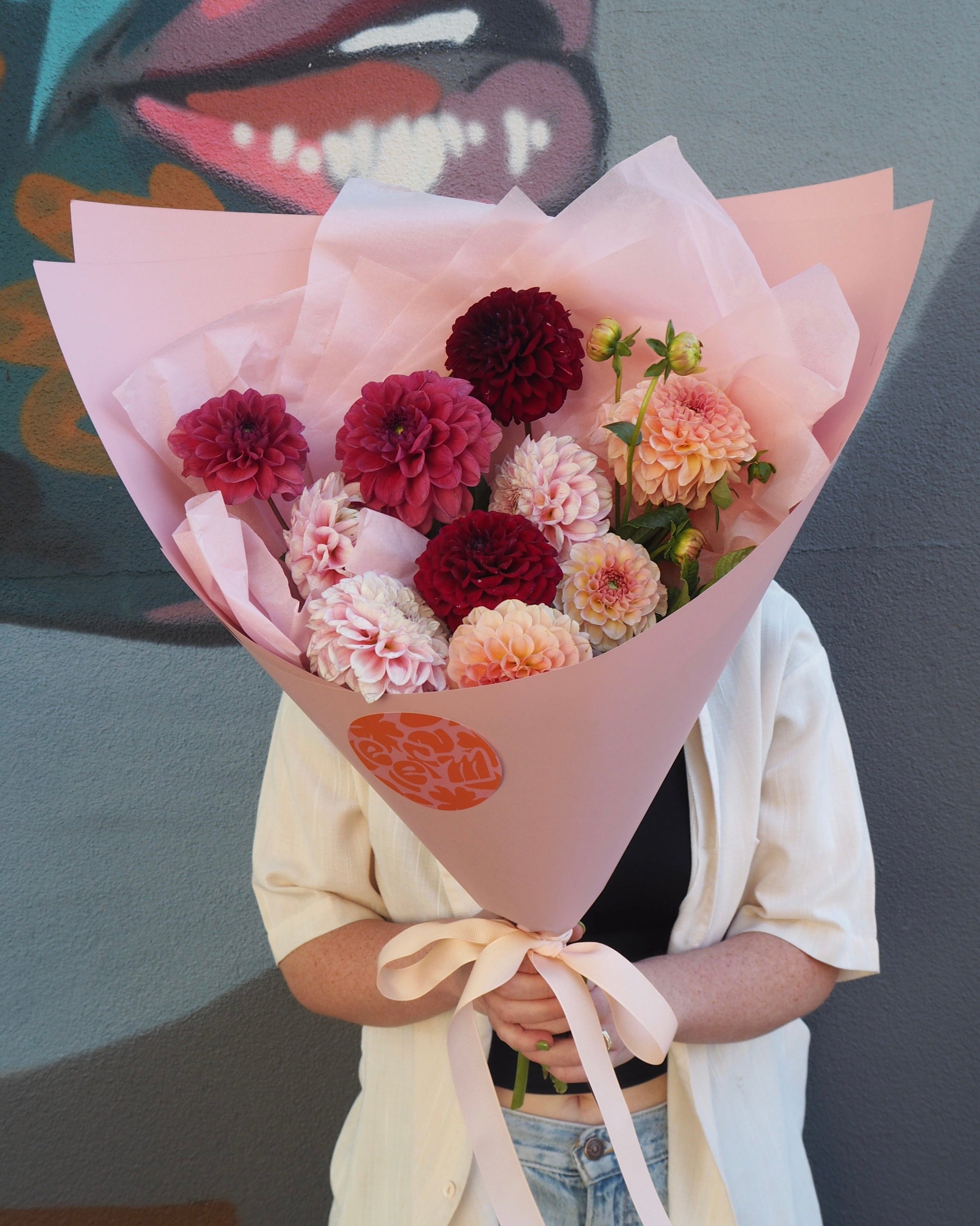 East End Flower Market Double The Dahlia Market Bunch