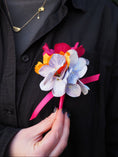 Load image into Gallery viewer, East End Flower Market Electric Faux Buttonhole
