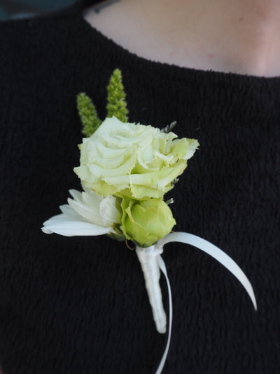 East End Flower Market Elopement Buttonhole