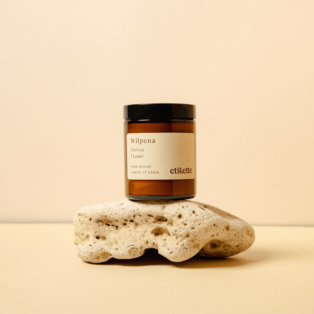 East End Flower Market Etikette Soy Candle