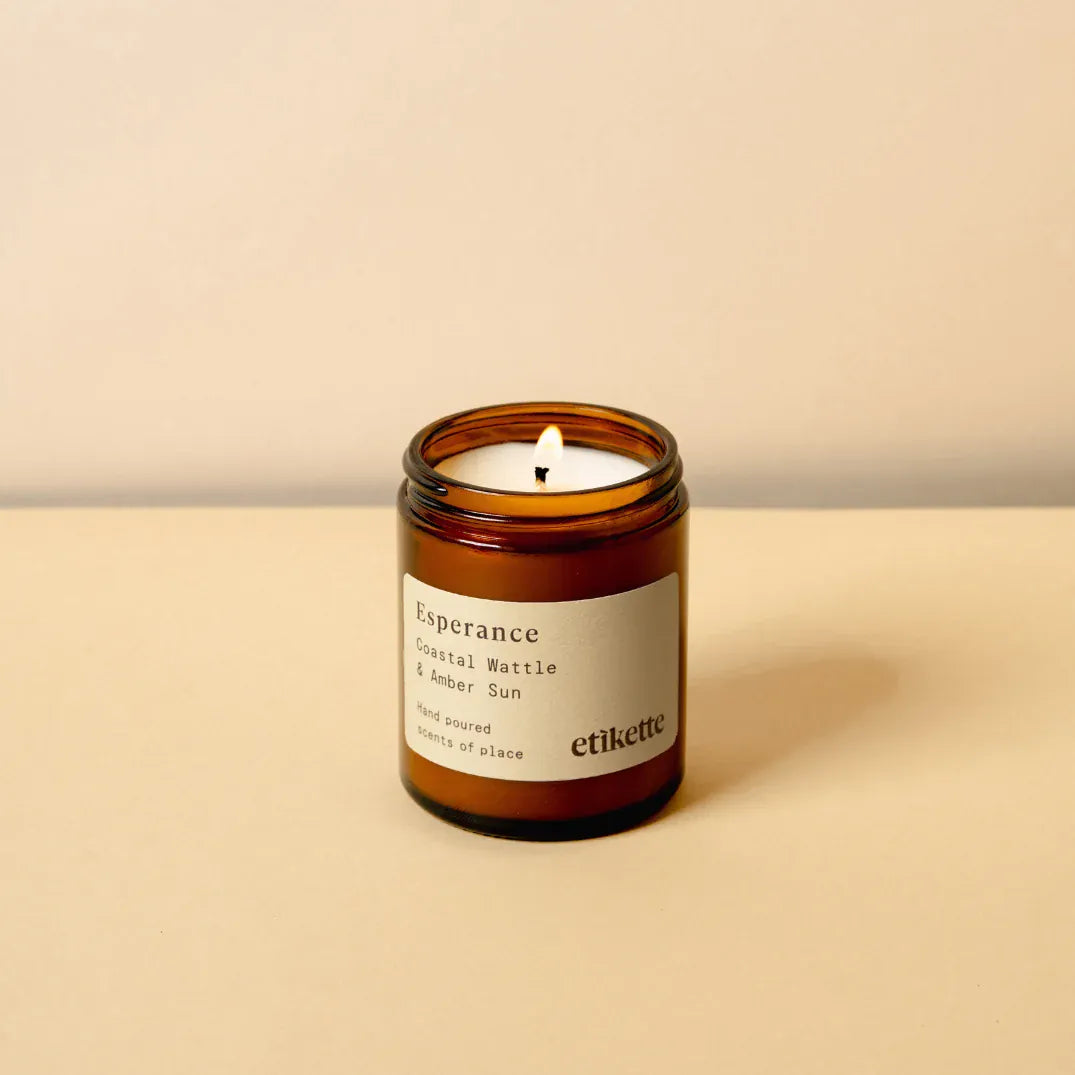 East End Flower Market Etikette Soy Candle