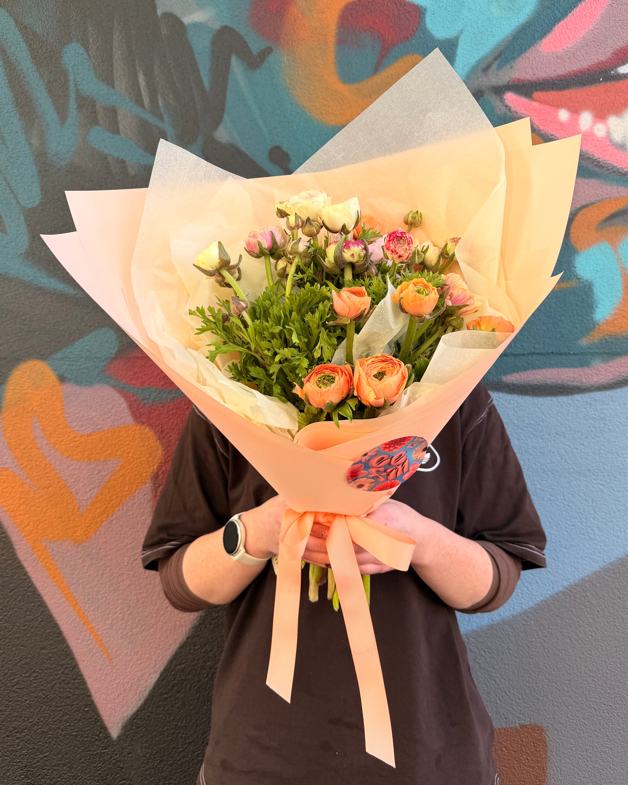 East End Flower Market Florist Choice Ranunculi Market Bunch