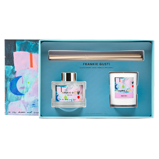 East End Flower Market Frankie Gusti Artist Series The Nectar Candle + Diffuser Duo