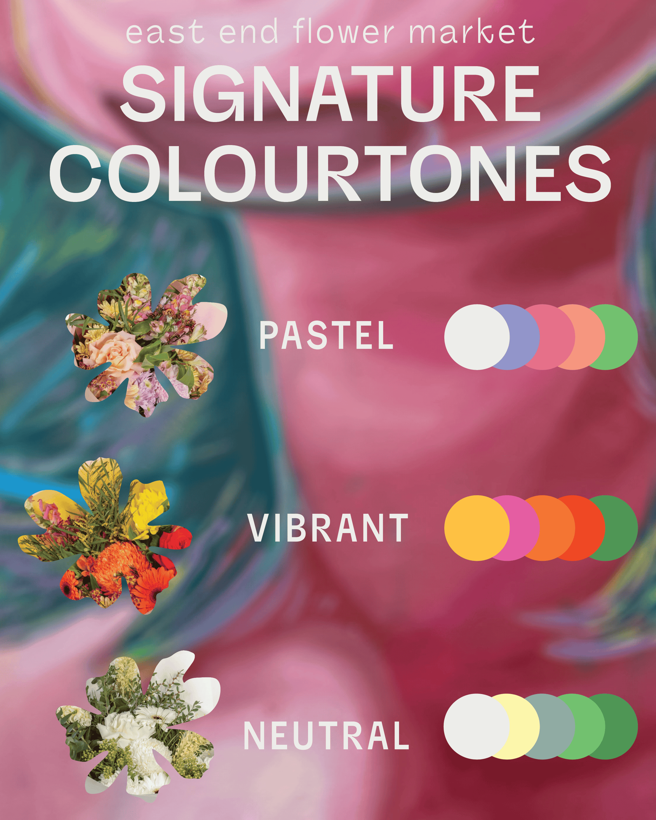 East End Flower Market Fresh Quarter Flower Crown