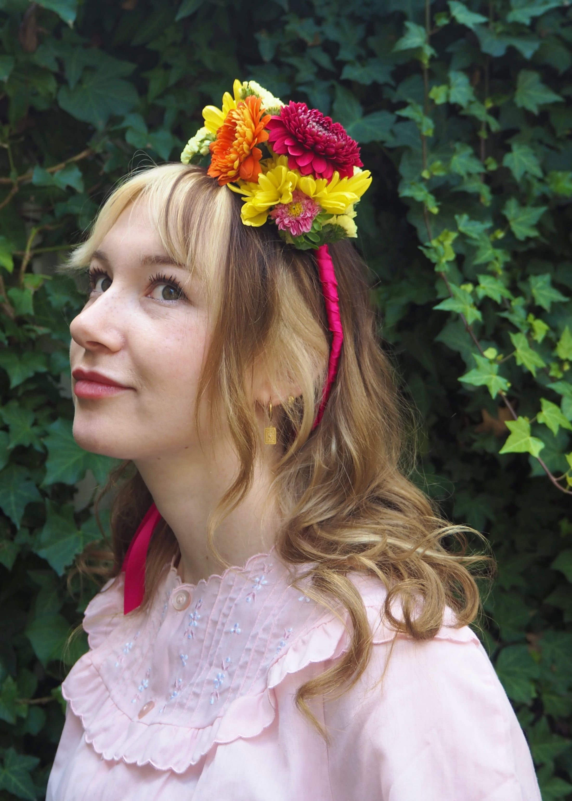 East End Flower Market Fresh Quarter Flower Crown
