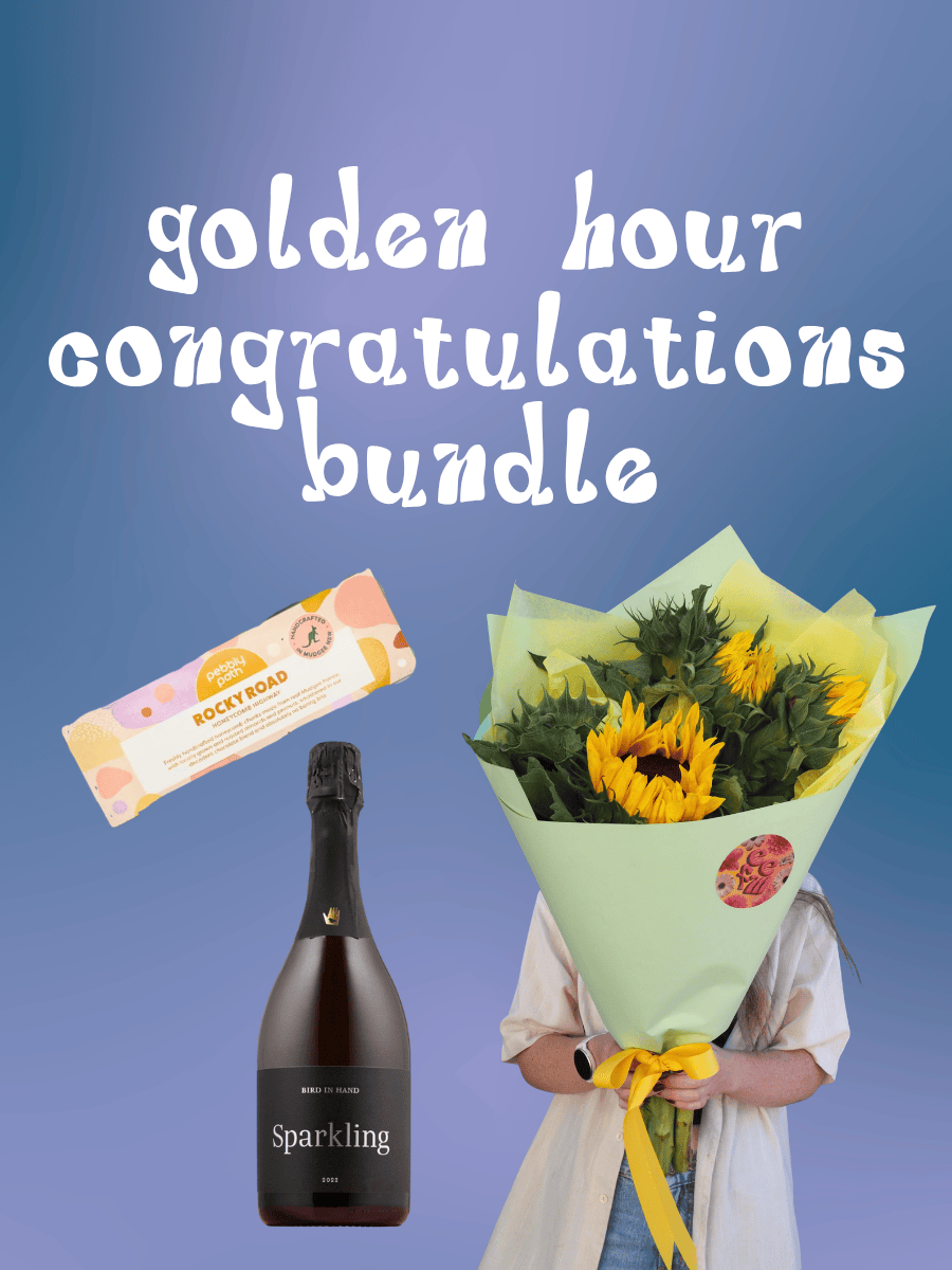 East End Flower Market Golden Hour Congratulations Bundle