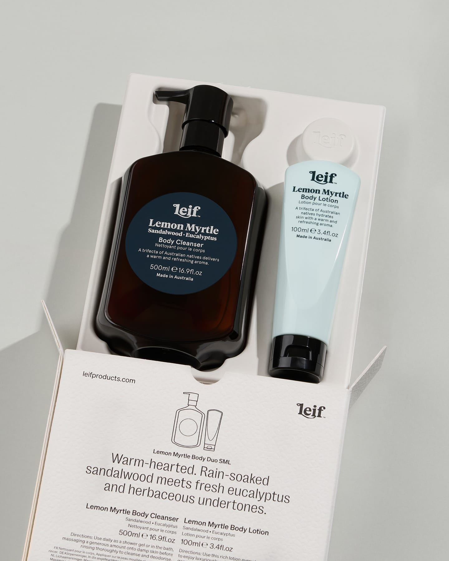 East End Flower Market Leif Limited Edition Lemon Myrtle Hand Duo - Small