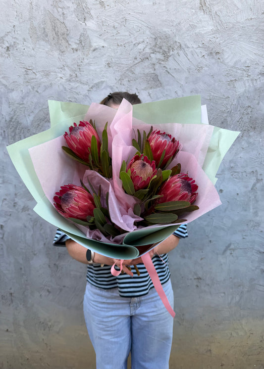 East End Flower Market Locally Grown Florist Choice Protea Market Bunch