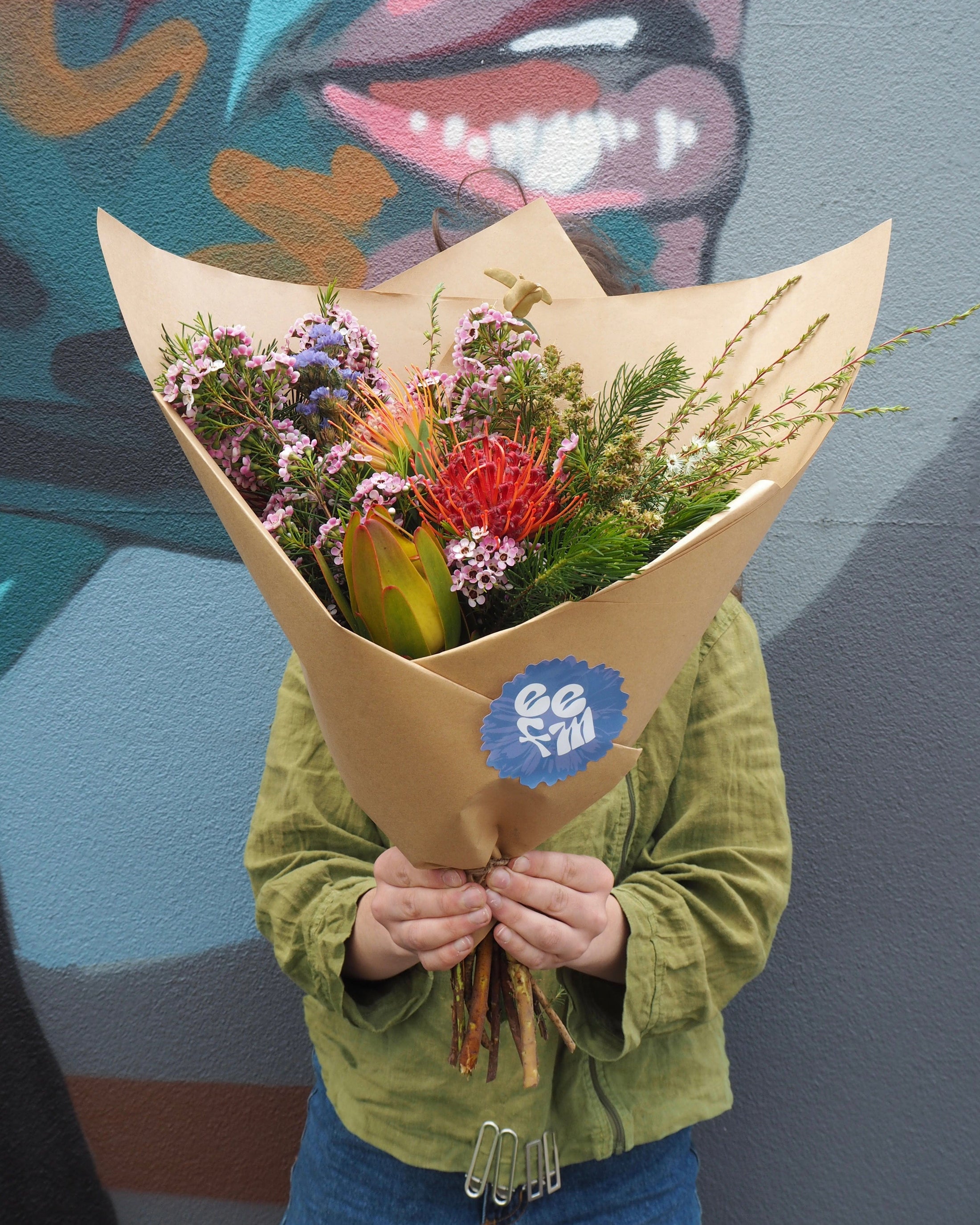 East End Flower Market Locally Grown Mixed Native Market Bunch