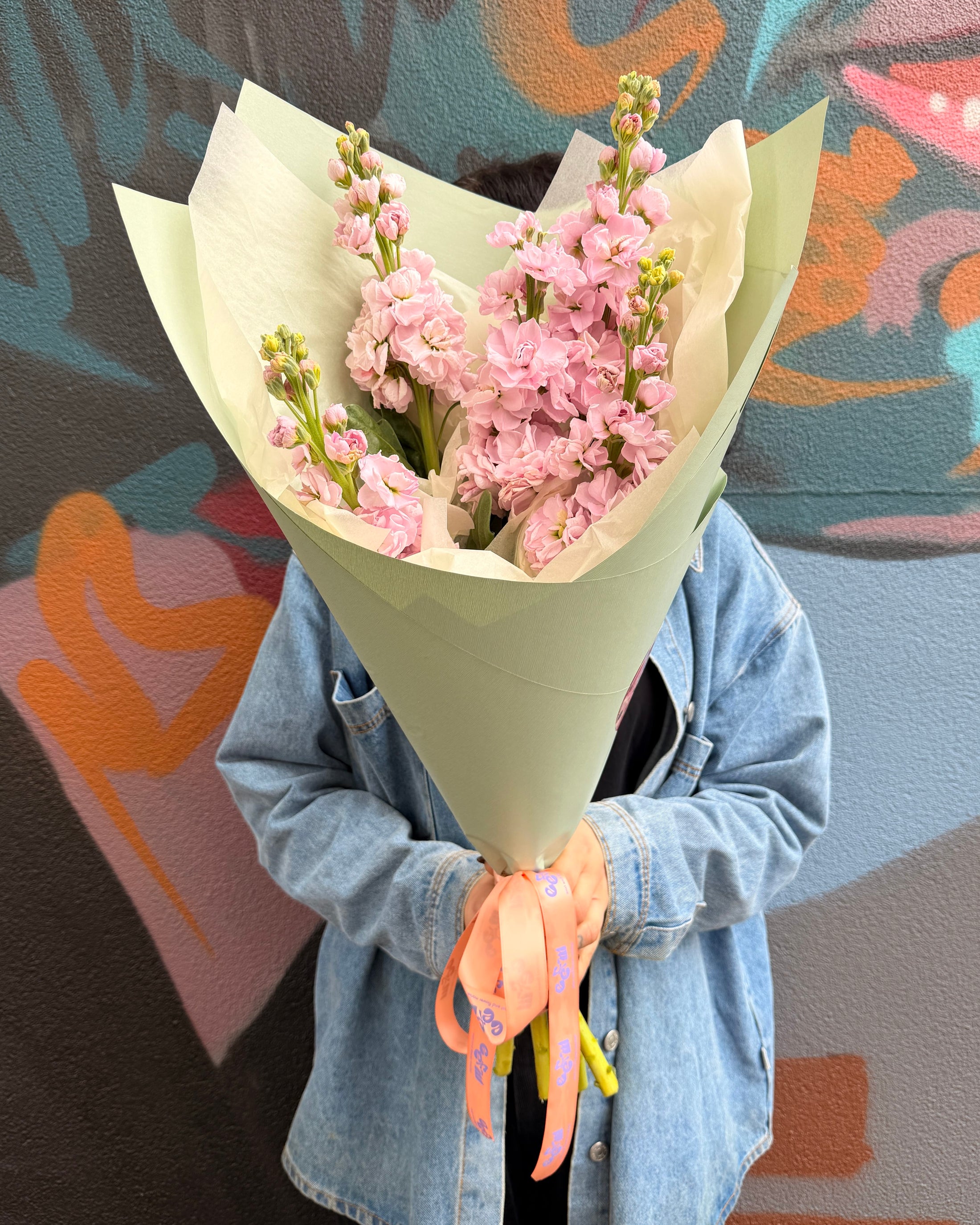 East End Flower Market Locally Grown Pastel Stock Market Bunch