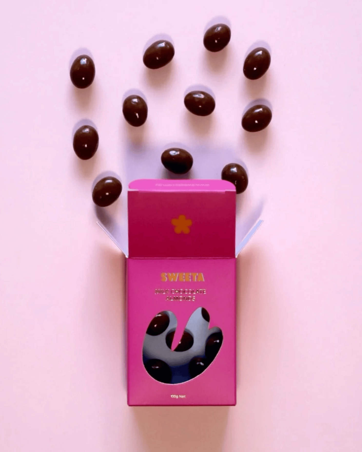 East End Flower Market Milk Chocolate Almonds