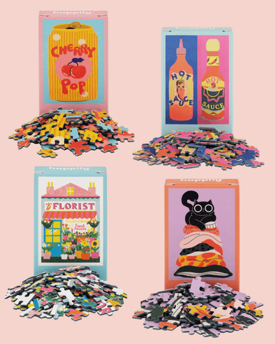 East End Flower Market Mini 99 Piece Jigsaw Puzzle