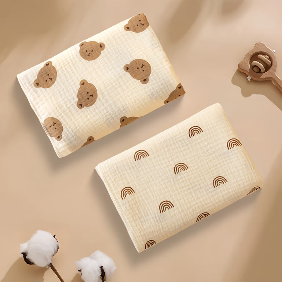 East End Flower Market Muslin Baby Swaddle
