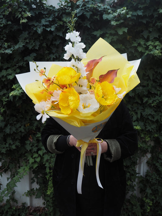 East End Flower Market Nude Faux Bloom Bouquet
