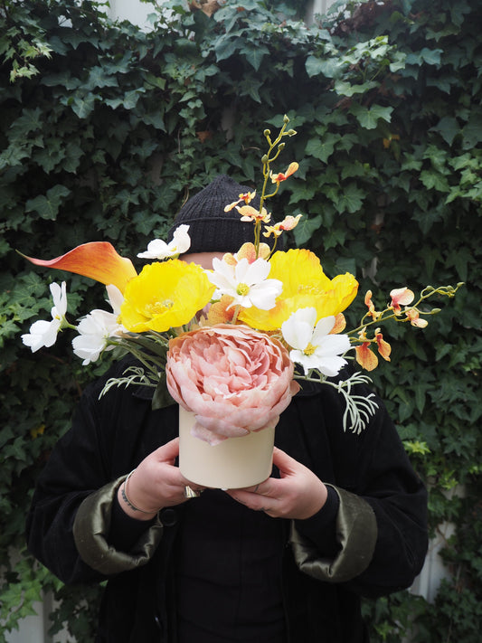 East End Flower Market Nude Faux Bloom Petite
