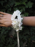 Load image into Gallery viewer, East End Flower Market Nude Faux Wrist Corsage

