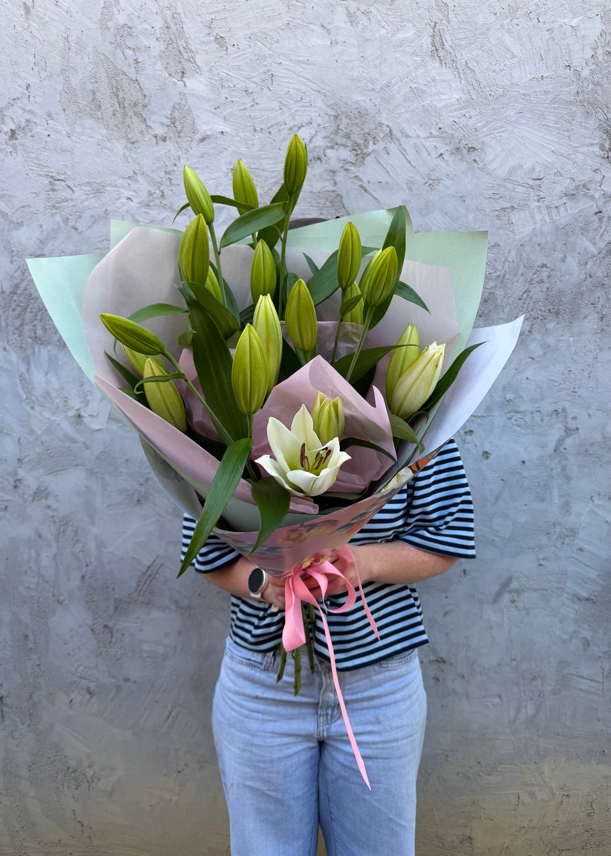East End Flower Market Oriental Lily Market Bunch