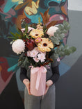 Load image into Gallery viewer, East End Flower Market Pastel Mezzara Arrangement
