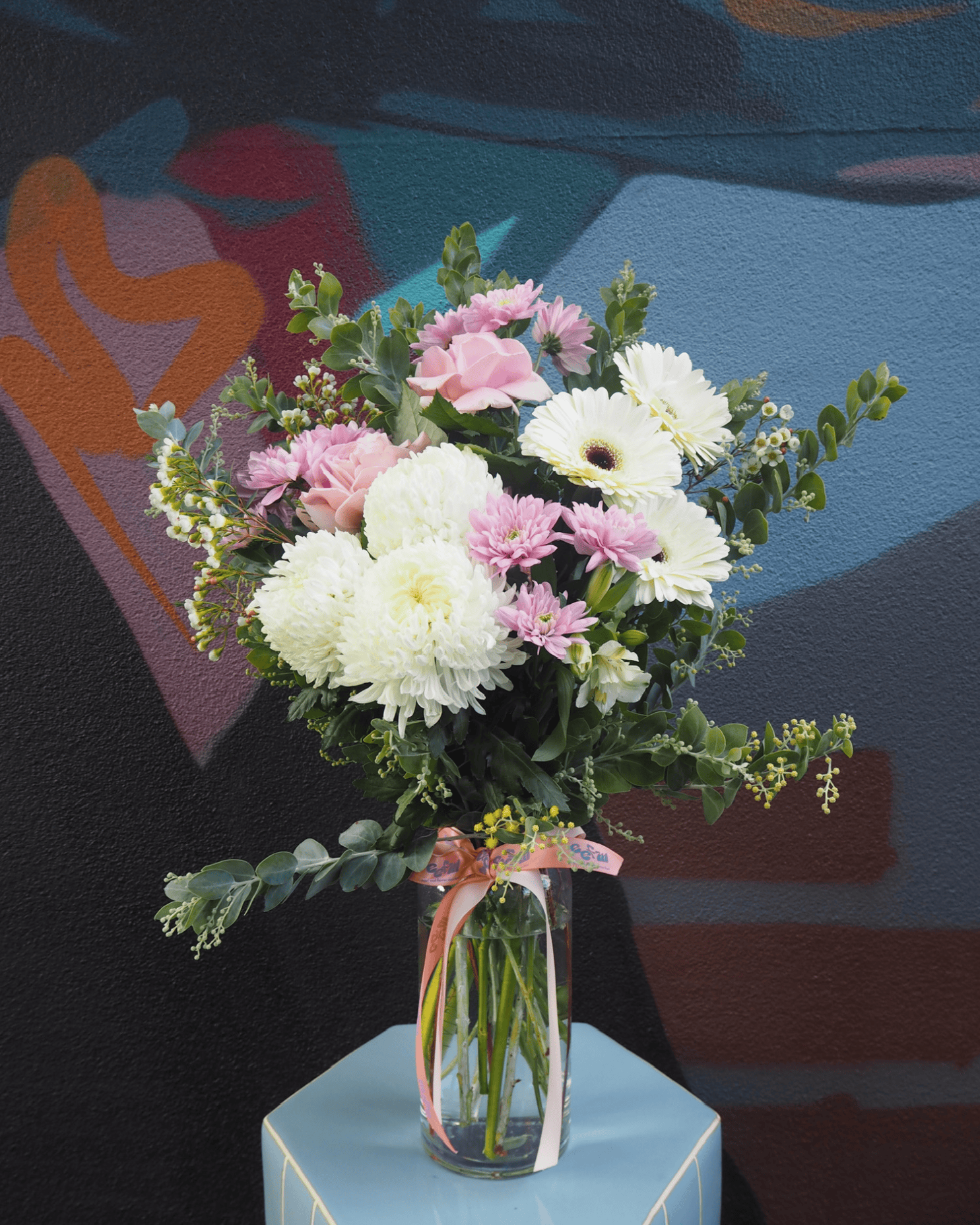 East End Flower Market Pastel The Executive Vase