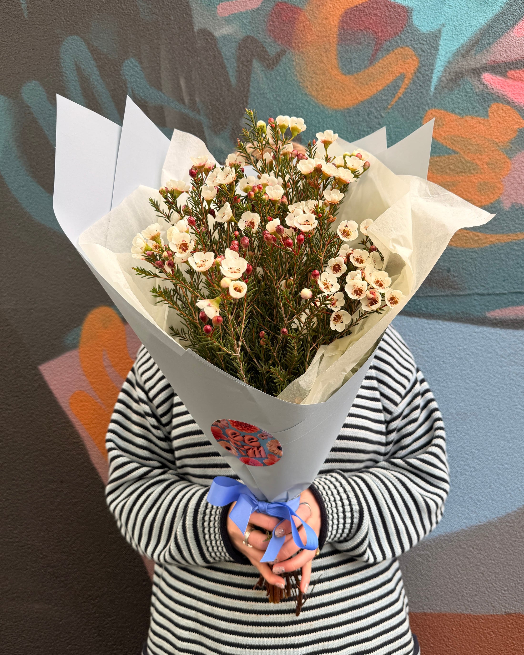 East End Flower Market Pearl Geraldton Wax Market Bunch